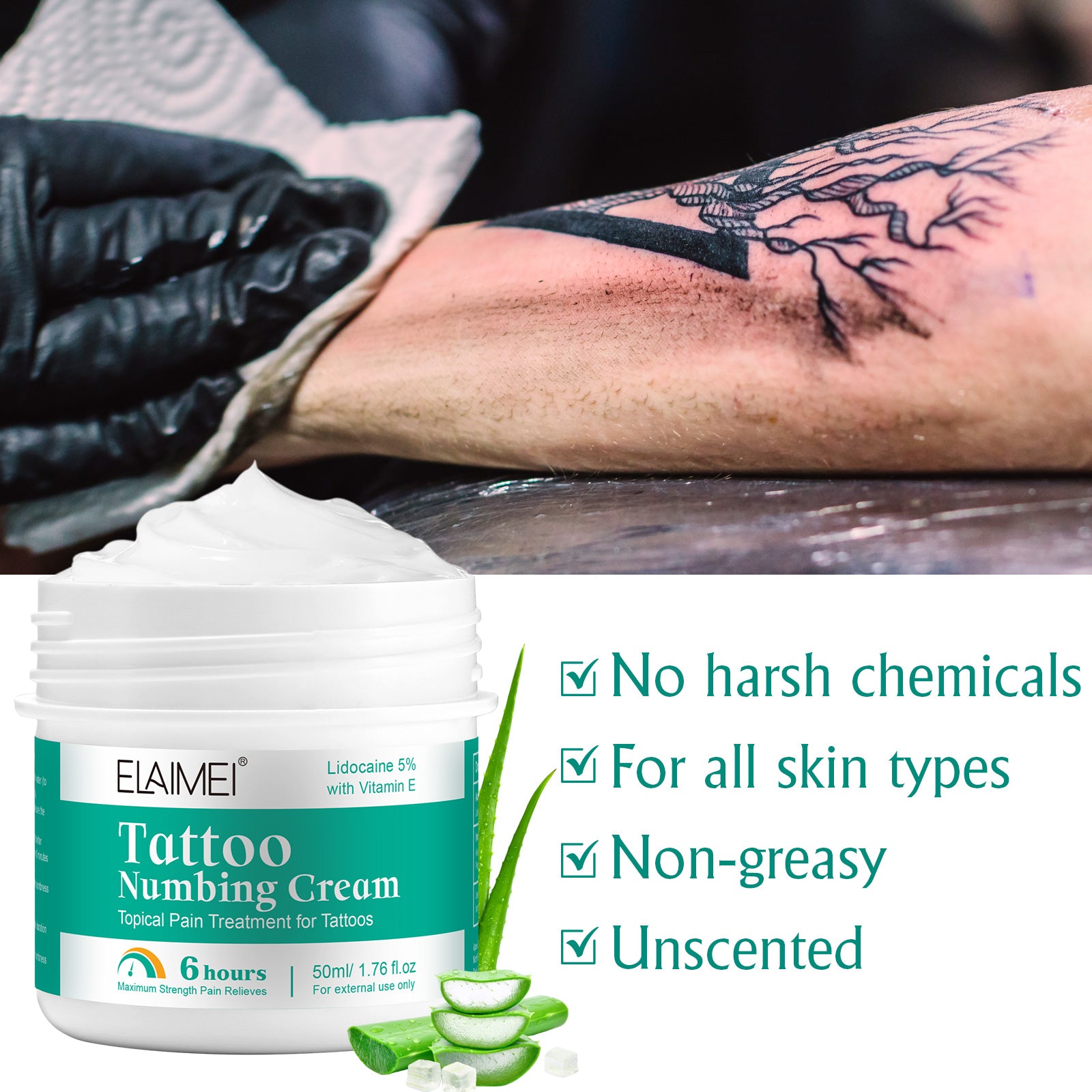 Ink Scribd Tattoo Numbing Cream – Premium Topical Anesthetic Lidocaine  Cream – Lidocaine for Maximum Strength Pain Relief – Best Skin Numbing  Cream – Yaxa Colombia
